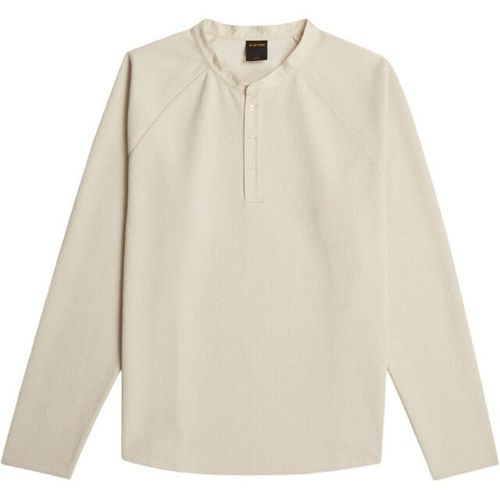 G-Star Waffle henley relaxed ls