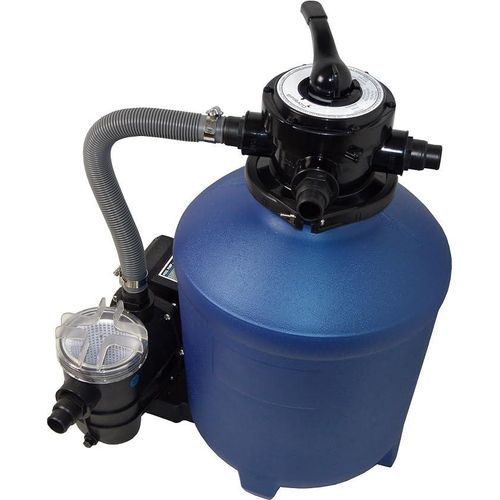 Sandfilteranlage Pool Filter Sandfilter mit Pumpe 13 m? und Vorfilter Splash 380