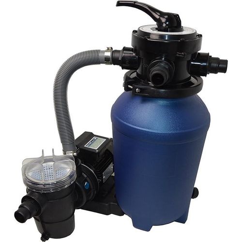 Sandfilteranlage Pool Filter Sandfilter mit Pumpe 8 m? und Vorfilter Splash 250
