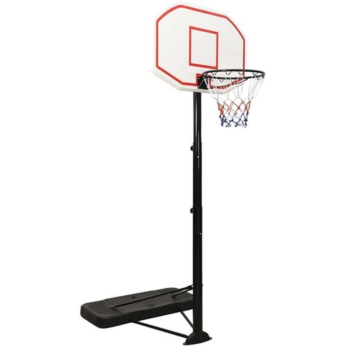 Basketballständer, Basketballkorb Outdoor, Basketball Korb, Basketball Hoop, Basketball Ständer, Weiß 258-363 cm Polyethylen
