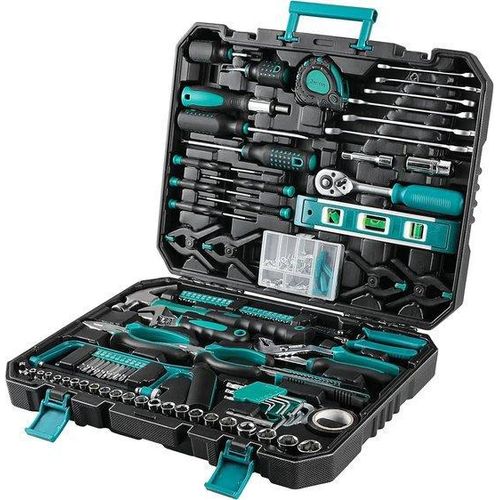 Werkzeugkoffer - Werkzeugset - Alles in einem Koffer - Koffer - Werkzeug - Set - 198-teiliges Set
