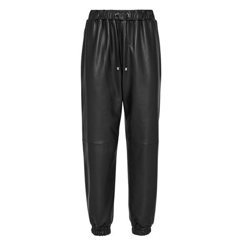 Leren Joggers