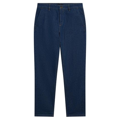 Ted Baker Westton Straight Fit Donkerblauwe Denim Chino
