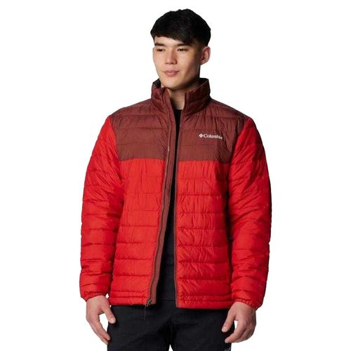 Columbia Heren Powder Lite II Jas (Rood)