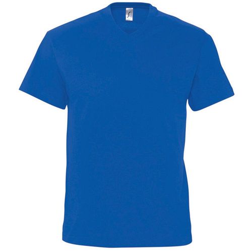 SOLS Herenoverwinning V Hals Korte Mouw T-Shirt (Koningsblauw)