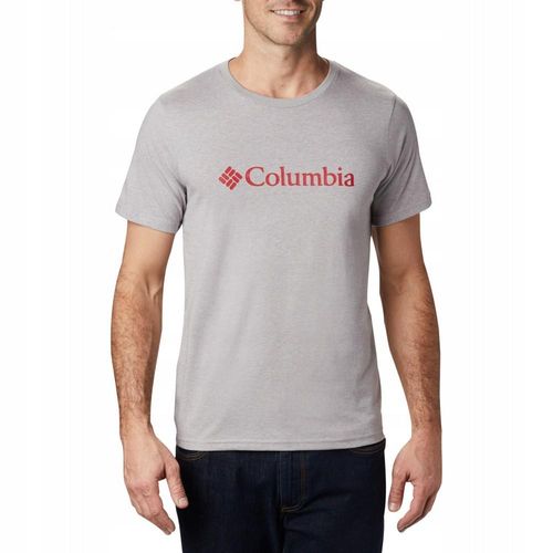 Columbia Heren Basis Logo T-Shirt (Grijs)