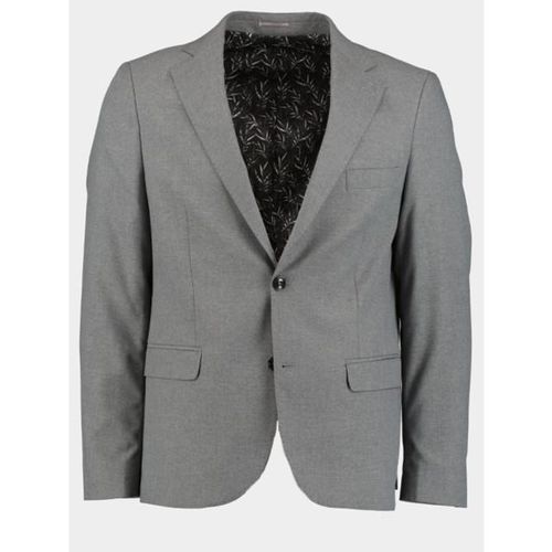 Bos Bright Blue Kostuum modern fit kostuum 2-delig 11649/grey