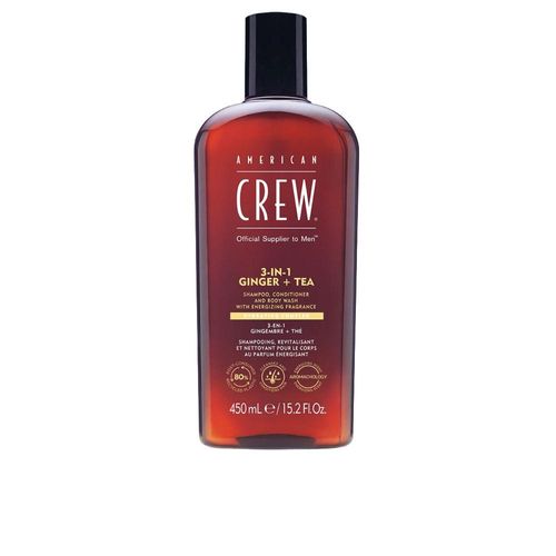 3-in-1 Gember + Thee Shampoo 450 ml