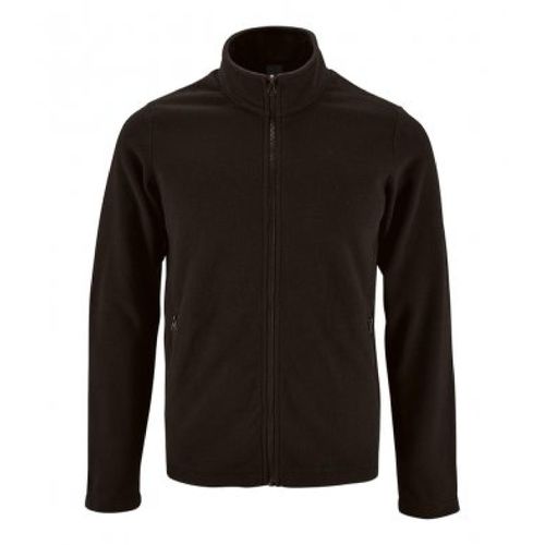 SOLS Heren Normandische Fleece Jas (Zwart)