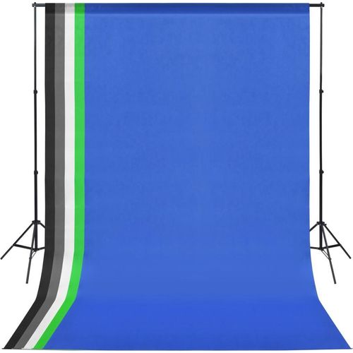vidaXL Fotostudio Set mit Hintergrund und Lampen-Set