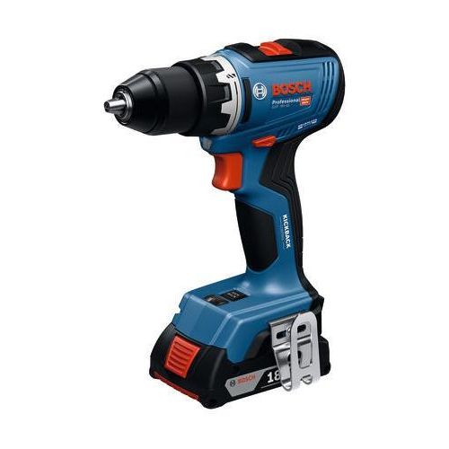 Werkzeug-Set: GSR 18V-65 + 2 x Akku + 19-tlg. Handwerkzeug-Set in L-BOXX