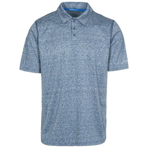 Trespass Heren Monocle Quick Dry Polo Top (Marine)