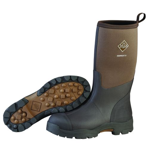 Gummistiefel MUCK BOOTS "Derwent II", Mädchen, Gr. 6, braun, Obermaterial: 100% Neopren neoprene., Schuhe Gummistiefel