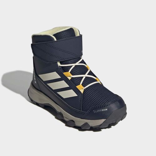Winterboots ADIDAS TERREX "SNOW CF CLIMAWARM KINDER", Kinder, Gr. 32, legend ink, wonder weiß, carbon, Synthetik, Textil, Schuhe Winterboots, Winterboots, für Kinder & Jugendliche