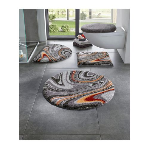 Badematte GRUND Gr. 3, grau, (60cm x 90cm ), Badematten, Badematte