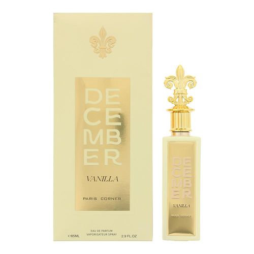 Paris Corner December Vanilla Eau de Parfum 85ml Spray Unisex