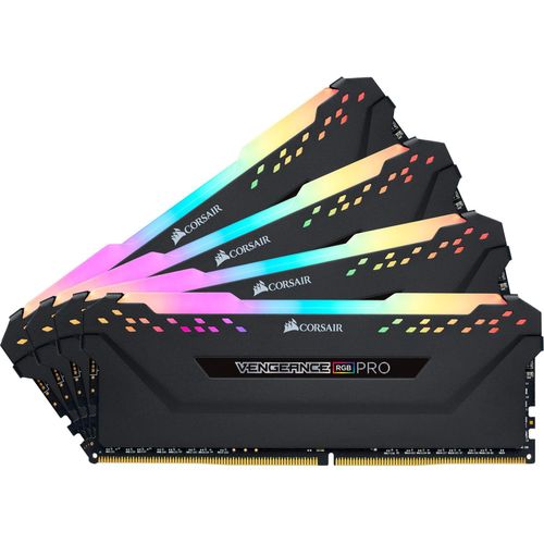 Corsair Vengeance RGB Pro CMW128GX4M4D3000C16, 128 GB, 4 x 32 GB, DDR4, 3000 MHz, 288-pin DIMM