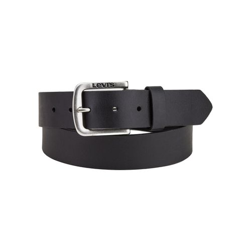 Ledergürtel LEVI'S "SEINE GÜRTEL", Damen, Gr. 80, schwarz, Leder, Gürtel Ledergürtel