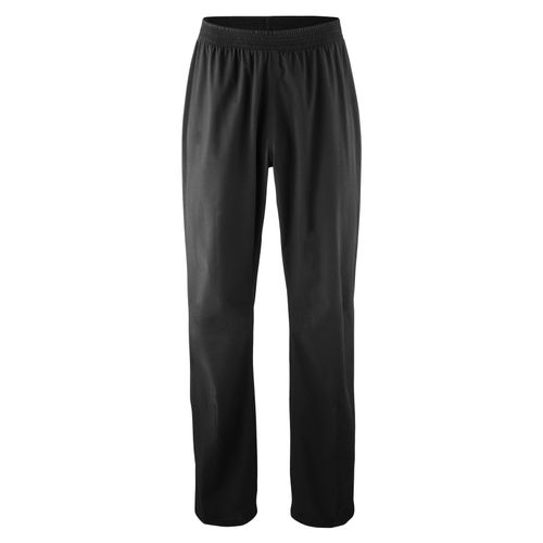 Regenhose GONSO "Essential Rain Pants", Herren, Gr. M, Normalgrößen, schwarz, 100% Polyester, Hosen Regenhose, Unisex wasserdichte Fahrradhose, Radhose ideal als Überhose, Loose Fit