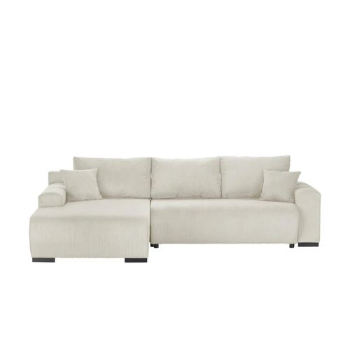 smart Ecksofa mit Schlaffunktion Nelly ¦ beige ¦ Maße (cm): B: 270 H: 85 T: 185.0