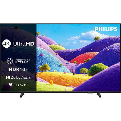 PHILIPS LED-Fernseher "65PUS7061/12", Energieeffizienz: E (A-G), schwarz, 65 ″, Fernseher