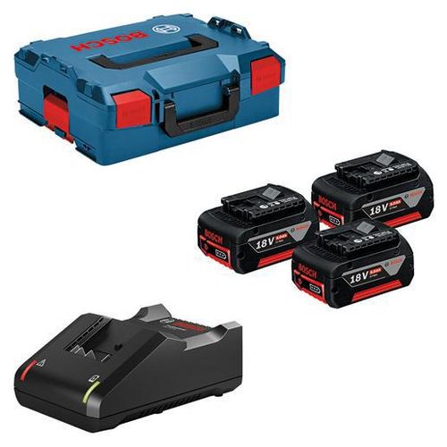 Professional Set: 3x Akku GBA 18V 5.0Ah in L-BOXX