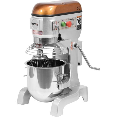 Gastro Küchenmaschine, Knetmaschine, Teigmaschine, 10L, Planetenrührmaschine