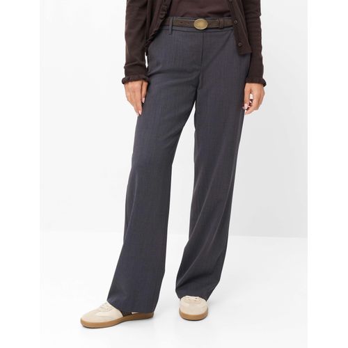 Brax Damen Palazzohose Style MAINE SMOKE GREY, dunkelgrau, Gr. 46K