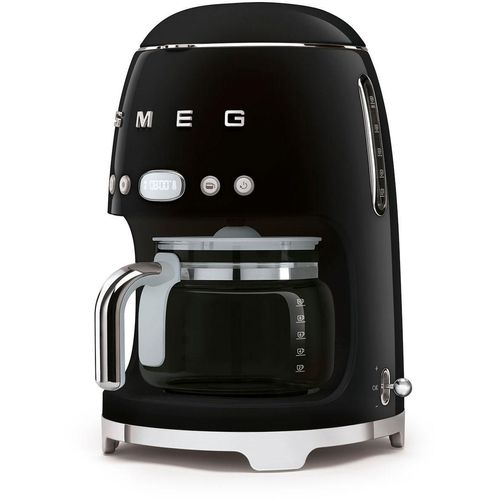 SMEG Filterkaffeemaschine "DCF02BLEU", schwarz, 1,4 l, 10, Kaffeemaschinen