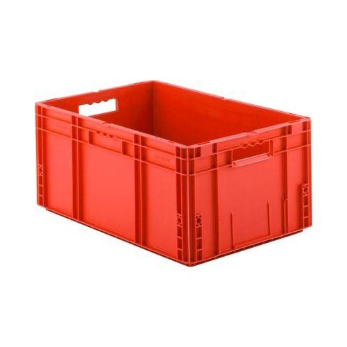 Euro Box Serie MF 6270, aus PP, Inhalt 52 L, Durchfassgriff, rot