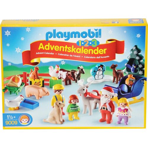 PLAYMOBIL 9009 1.2.3 Adventskalender - Weihnacht auf dem Bauerhof