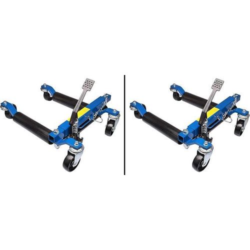 2X Rangier-Hubwagen | 680 kg pro Rangierrolle | hydraulische Rangierhilfe | Rangierroller | Rangierheber | Rangierwagenheber