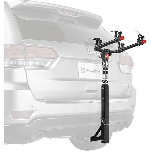 Fahrradträger für 2 Fahrräder für Anhängerkupplungen mit 3,17 cm (1 1/4 Zoll) und 5,1 cm (2 Zoll) Anhängerkupplung.