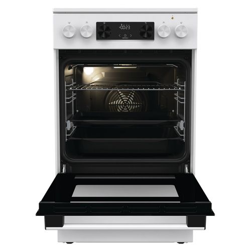 Gorenje GECS5C70WA Standherd Backofen, ExtraSteam AquaClean AirFry