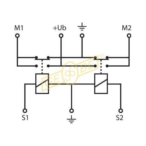 GEBE Umpolrelais, Motordrehrichtung 991071