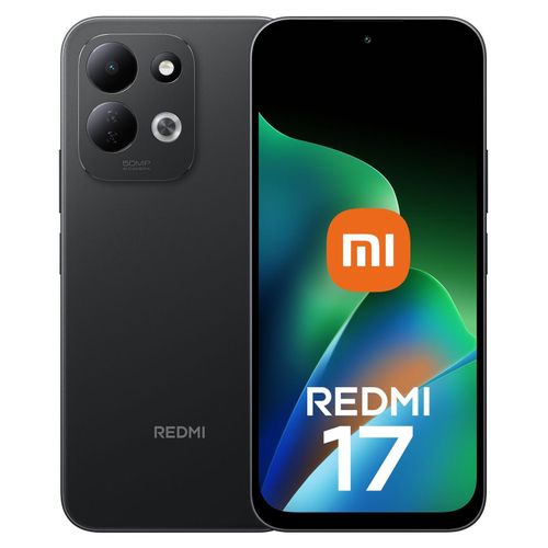 Xiaomi Redmi 17 Dual Sim - Black - Smartphone - Smartphone - 128 GB