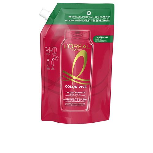 Elvive Color-vive Beschermende Shampoo Navul Eco Pack 500 ml
