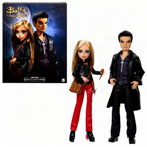 Anziehpuppe MONSTERHIGH™ "Skullector Buffy und Angel-Puppen", rot (bunt), Puppen, Kinder, Kunststoff