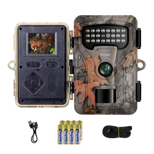 ROLLEI Wildkamera HD-30 Wildkamera (2" IPS-LCD-Farbdisplay, IP54)