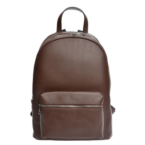 Anna Luchini Chocolade Rundleer Tas