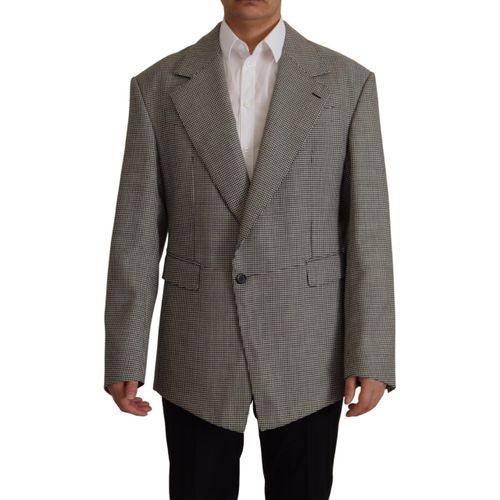 Overmaatse Houndstooth Blazer