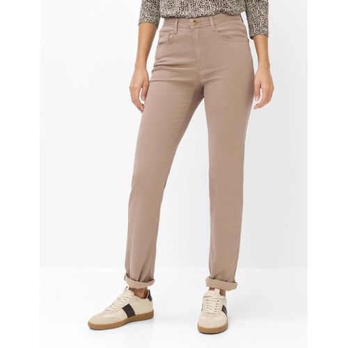 Brax Damen Five-Pocket-Hose Style CAROLA TAUPE, hellbraun, Gr. 38