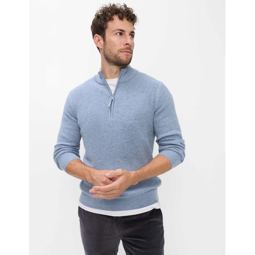 Brax Herren Strickpullover Style STEFFEN light blue, hellblau, Gr. XXXL