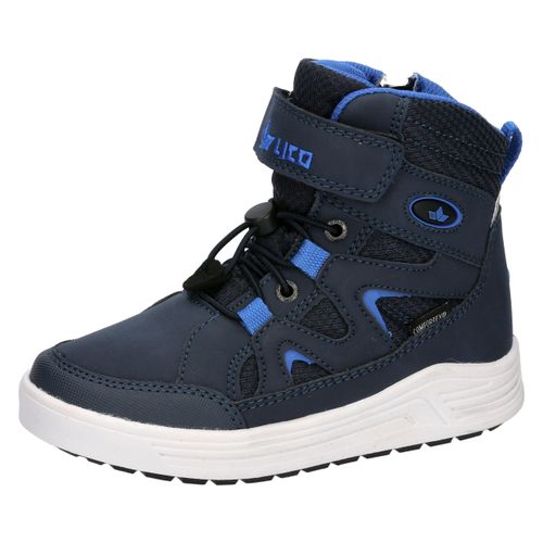 Winterboots LICO "Winterboot Camillo VS", Kinder, Gr. 34, blau, Synthetik, Schuhe Winterboots