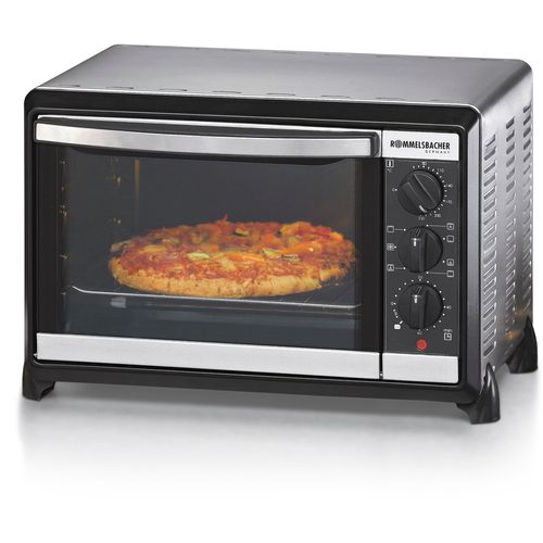 ROMMELSBACHER Minibackofen "BG 1055/E", silber (silberfarben), B:43cm H:28cm T:33,5cm, Minibacköfen, Minibackofen