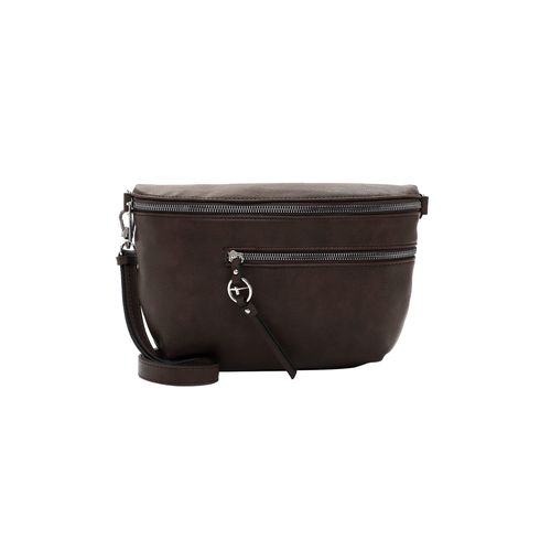 Gürteltasche TAMARIS "Gürteltasche TAS Nele", Damen, Gr. B/H/T: 23cm x 20cm x 7cm 0, braun (braun 200), Polyester, Taschen Gürteltasche