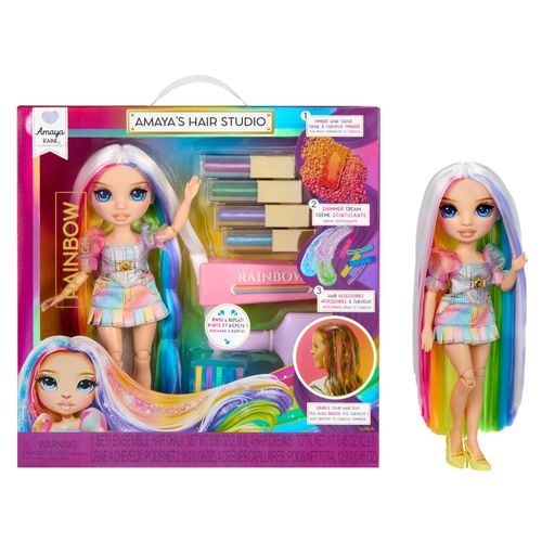 Anziehpuppe RAINBOW HIGH "Rainbow High Hair Studio Refresh", bunt, Puppen, Kinder