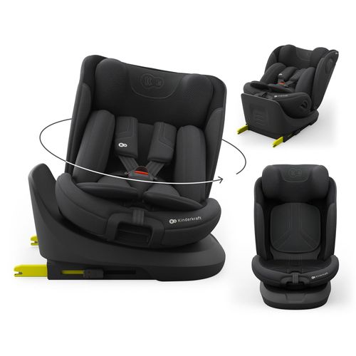 Kinderkraft I-GROW 2 PRO Kindersitz 0-36 kg, I-SIZE 40-150 cm, 360 grad drehbar,