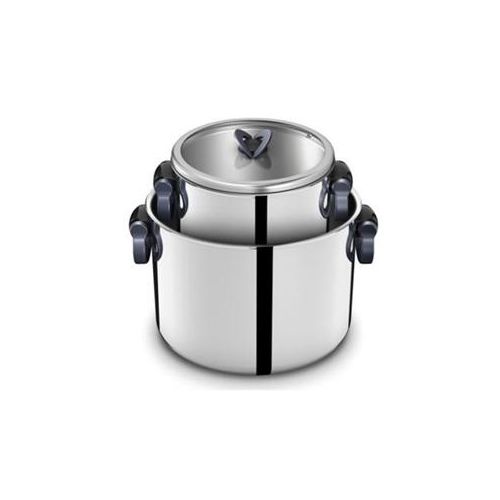 Tefal Topfset 4-tlg. (Kochtöpfe 22 + 30cm) - Kochtöpfe 22cm (7,2l) + 30cm (17l), C816S2