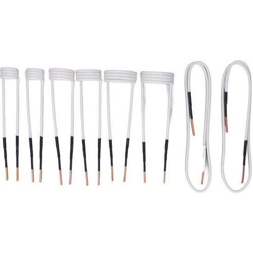 Gereedschapset mit 8 Teilen - Oxidationsbeständige Messing-Spülrohre - Flexibel - 750 mm - Induktions-Spülrohr